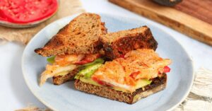 Kimchi & Avocado Toast