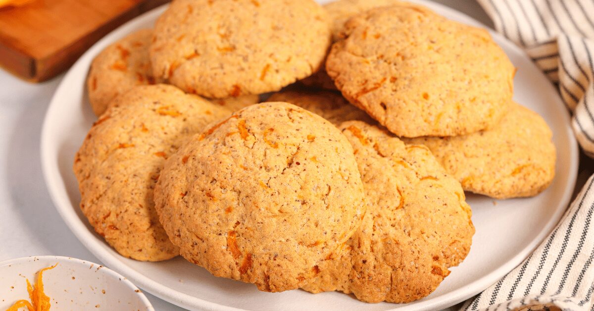 Vegan Orange Cookies