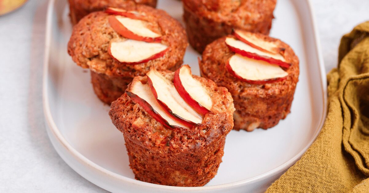 Gluten-Free Banana & Apple Muffins