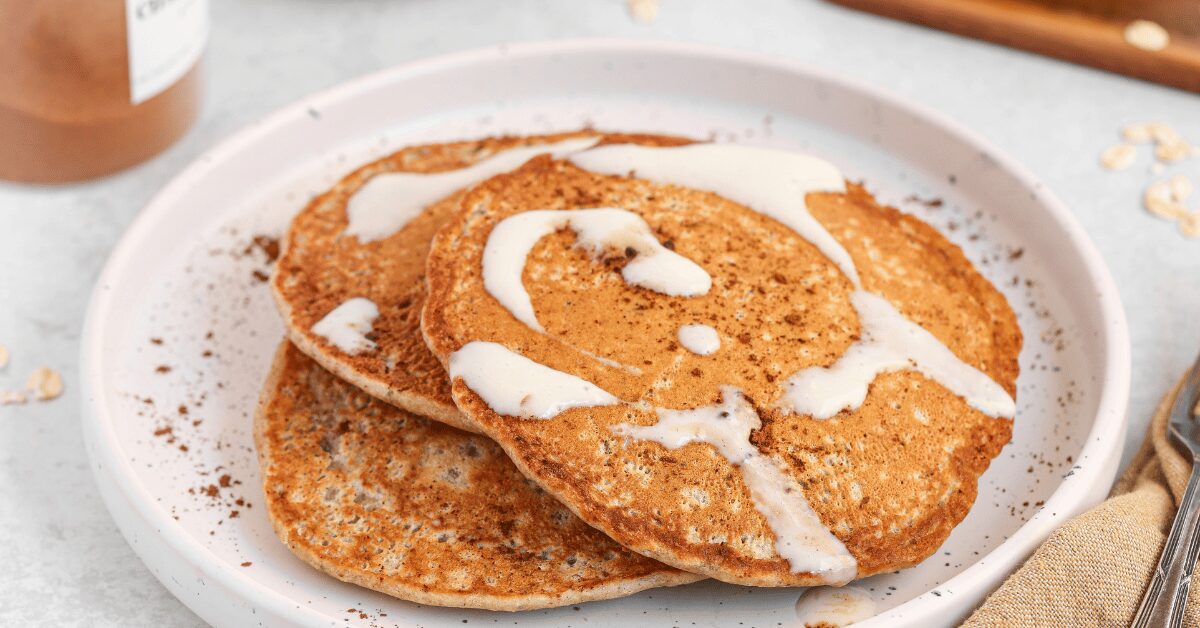 Spiced Gingerbread Pancakes