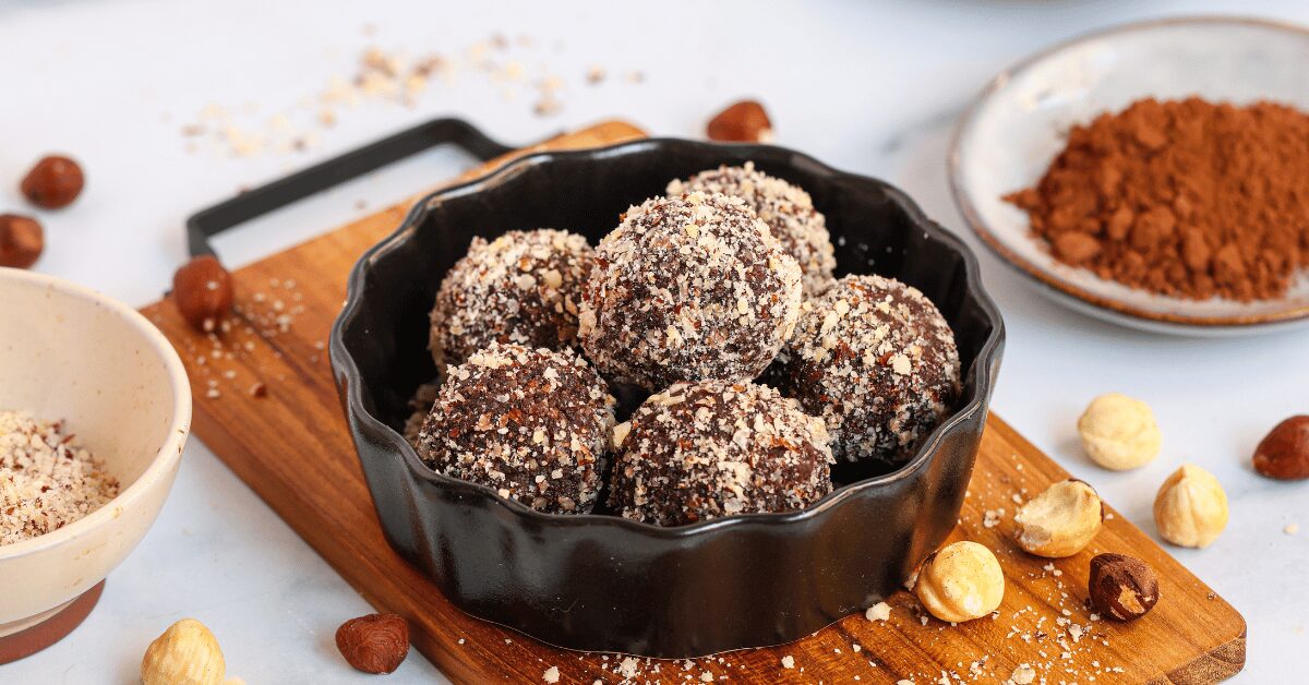 Hazelnut Praline Truffle