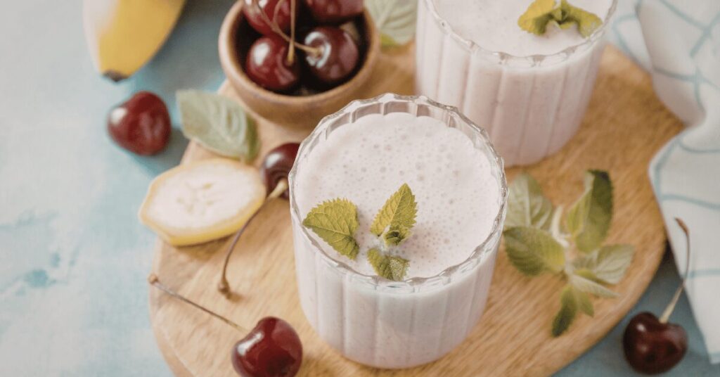 Banana Cherry Smoothie