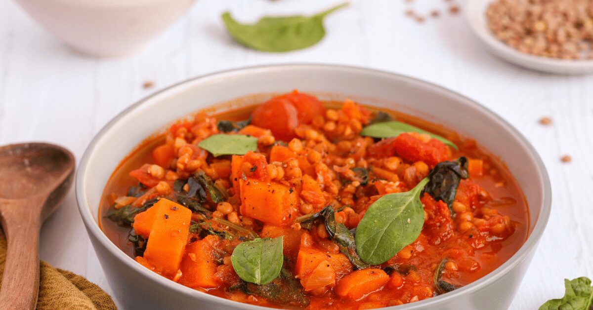 Sweet Potato Lentil Stew