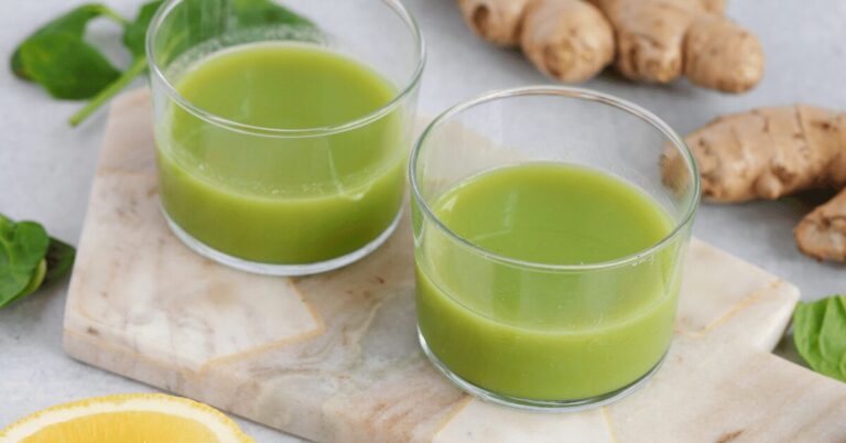 Green Ginger Smoothie Shot