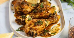 Lemon Garlic Chicken Drumsticks