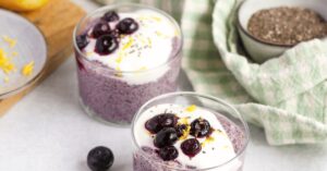 Blueberry Chia Seed Pudding