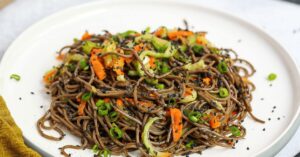 Sesame-Ginger Soba Noodles