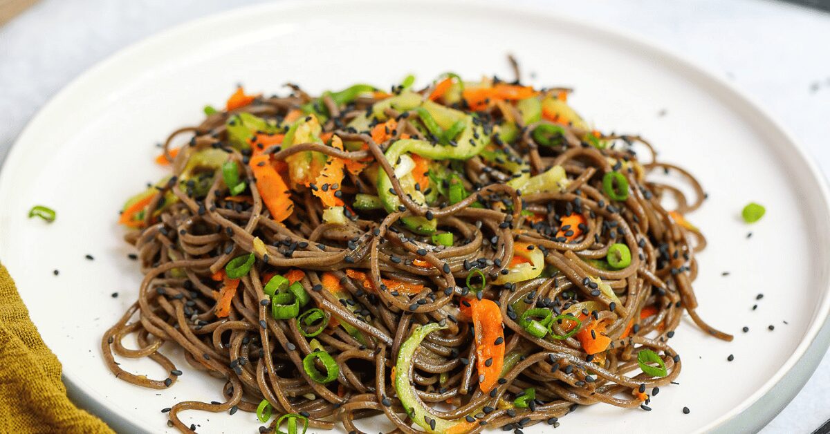 Sesame-Ginger Soba Noodles