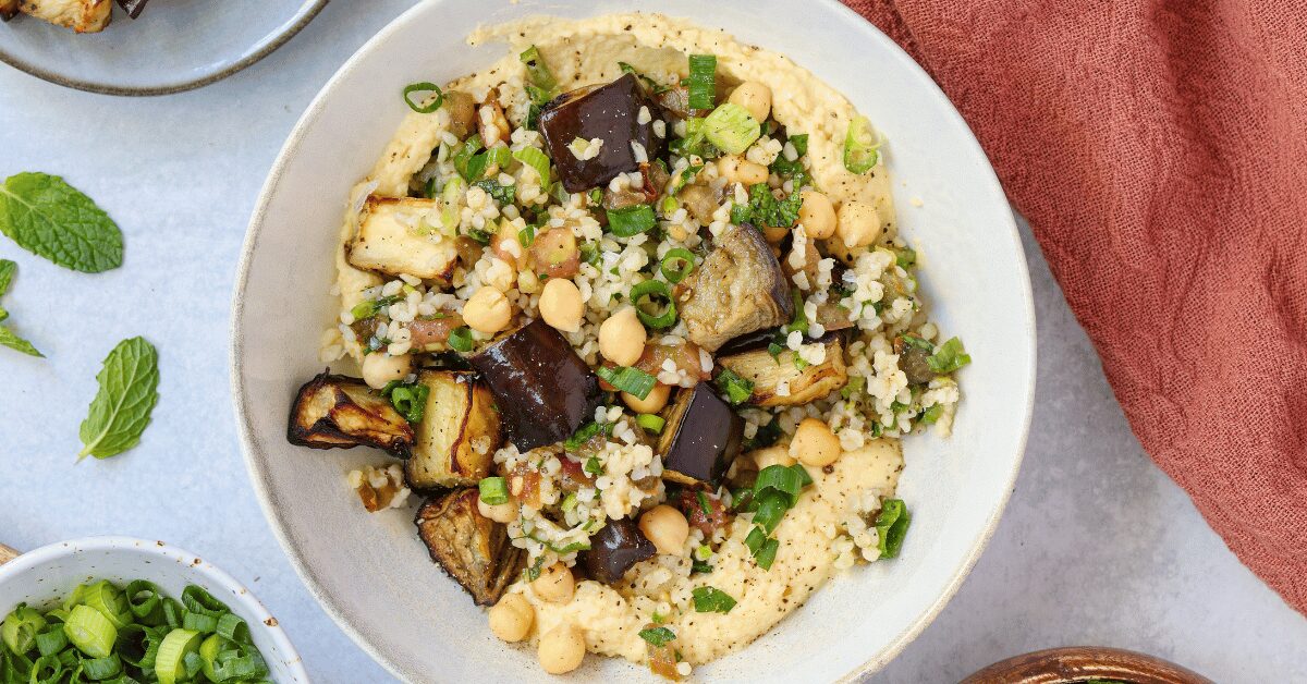Loaded Hummus Breakfast Bowl